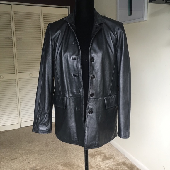 dialogue leather jacket